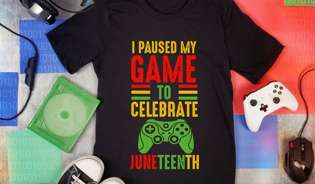Juneteenth Video Game Shirt Paused Game Matching Family Gaming Shirts Kids Juneteenth Gamer Tshirt 1865 Black History Culture Daddy and Me by 3DCandleCreations